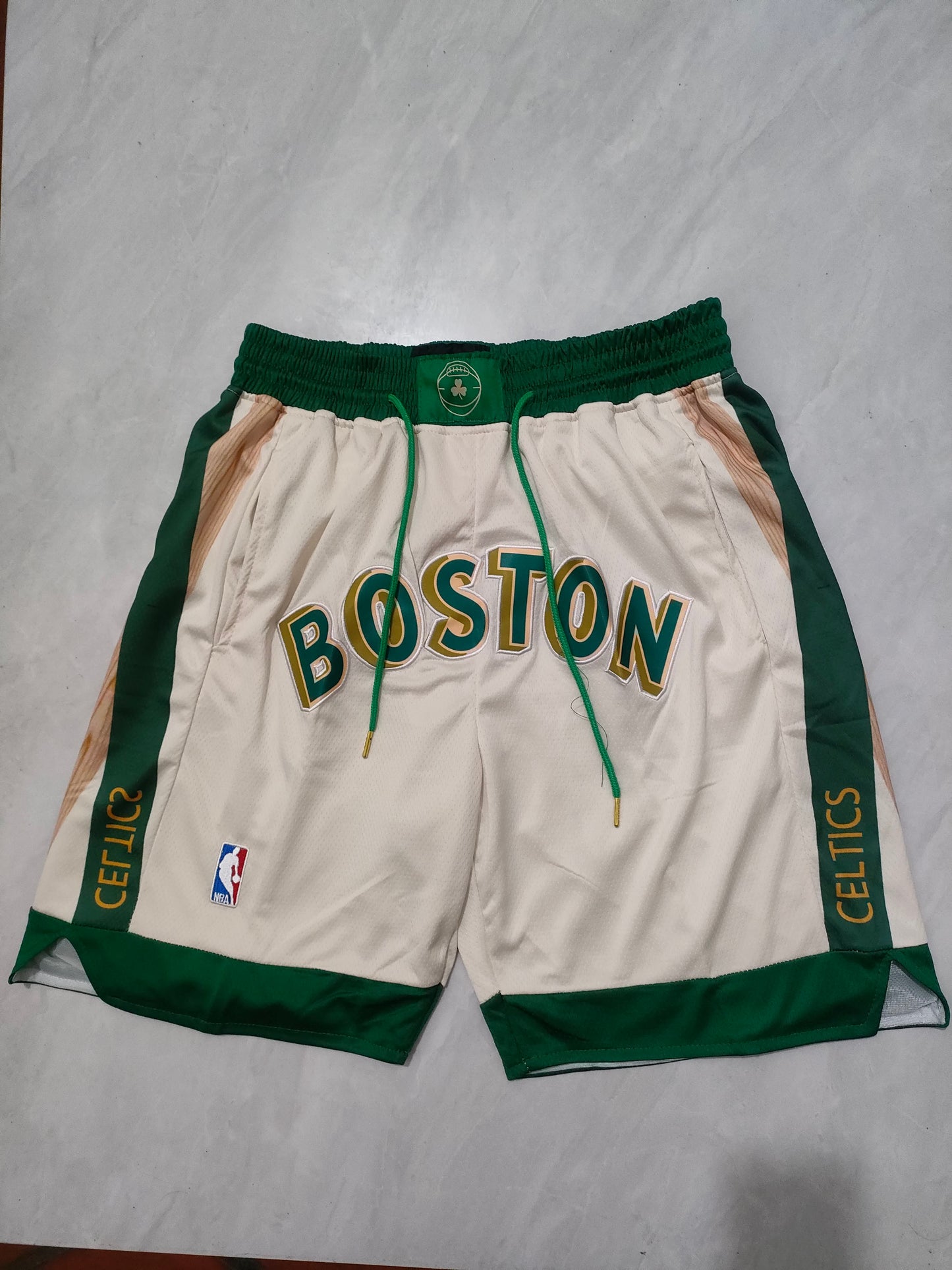 NBA Celtics Off White City Shorts