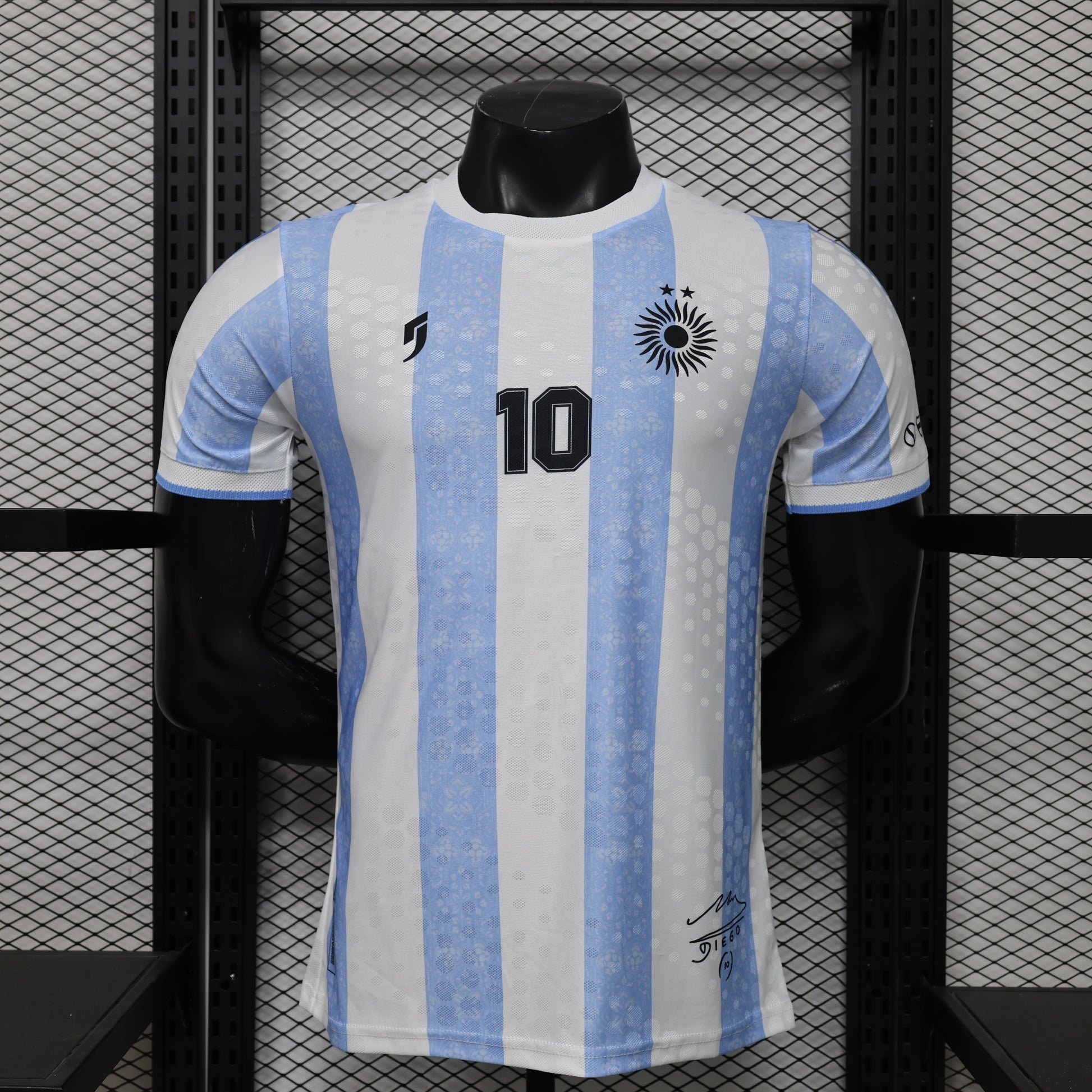 2026/27 Argentina Special Edition Light Blue Maradona#10 Player Version Football jersey S-3XL