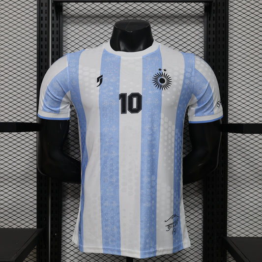 2026/27 Argentina Special Edition Light Blue Maradona#10 Player Version Football jersey S-3XL