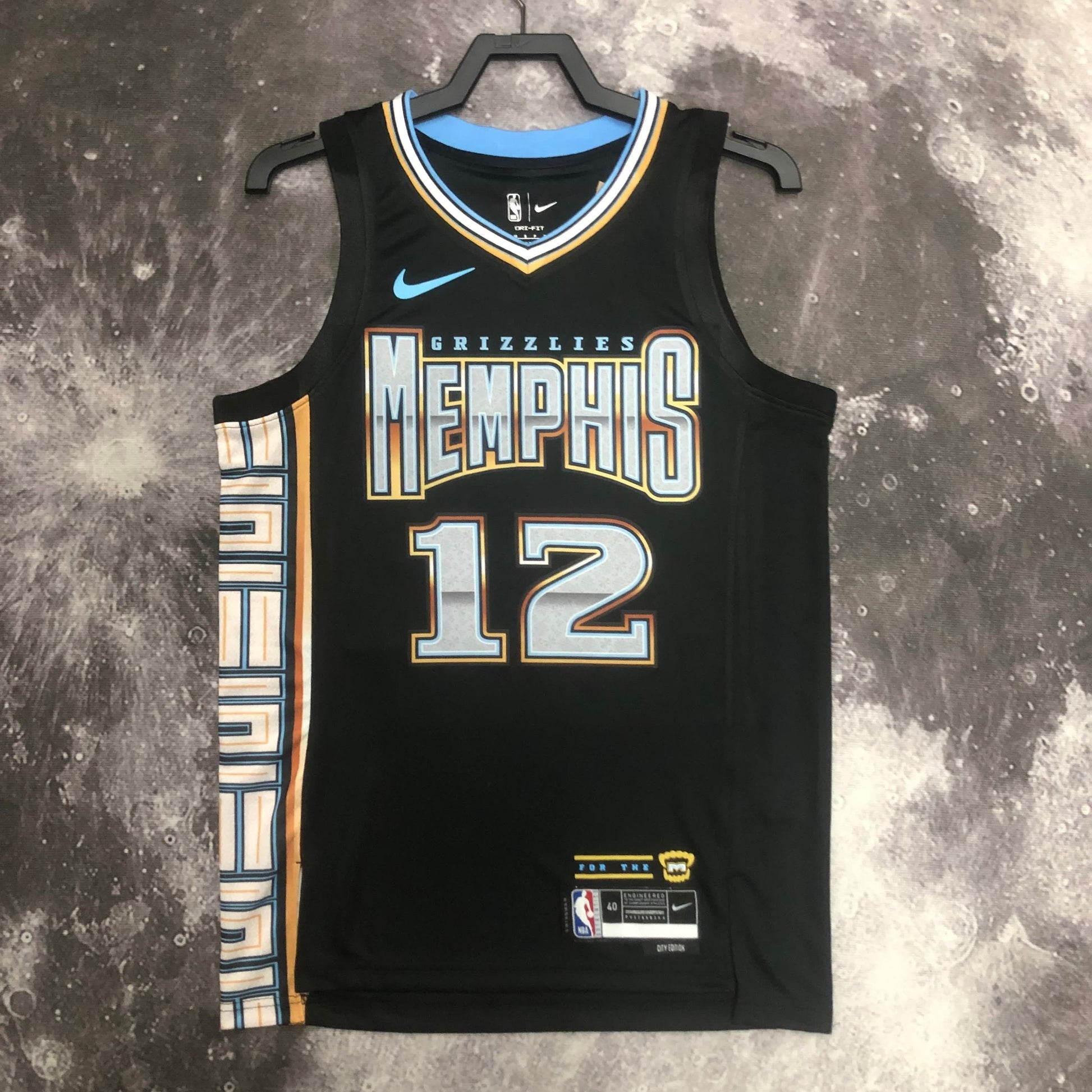 23rd season Grizzlies City Edition 12th Morant