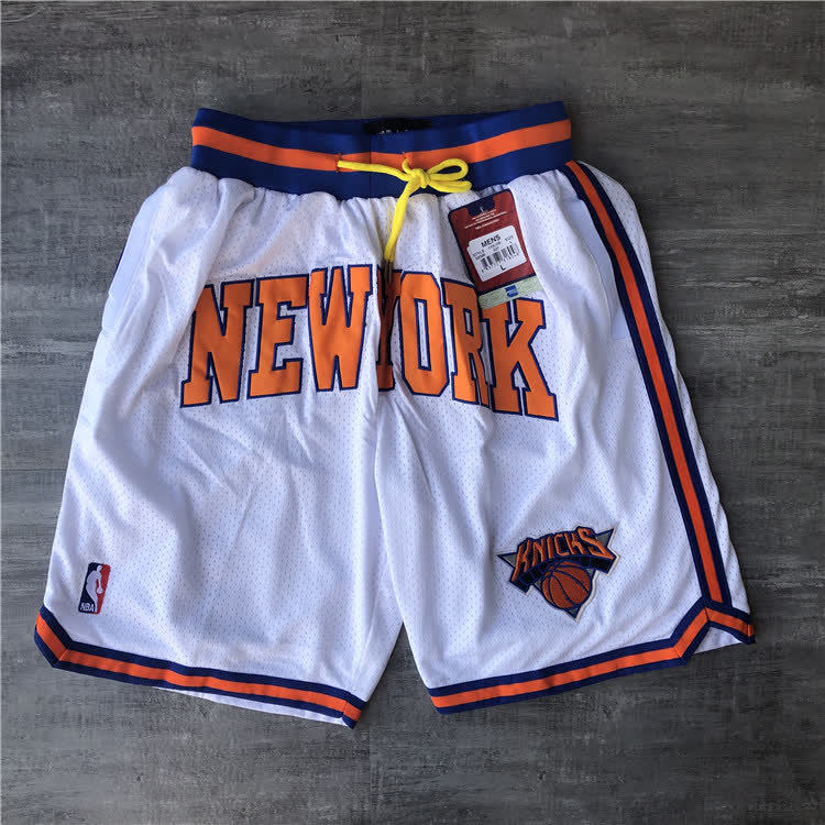 Knicks JUST DON Co branded Pants - White
