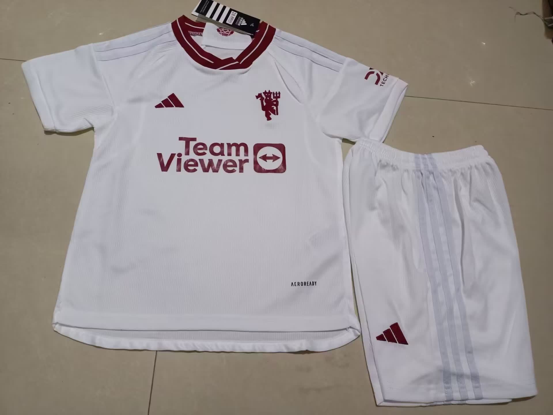 23/24 Kids # Manchester United Second away