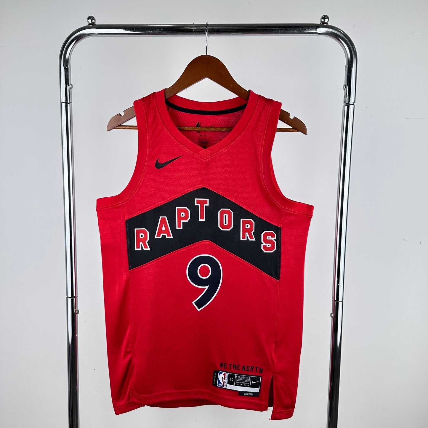 23rd season Raptors away Red No. 9 Barrett