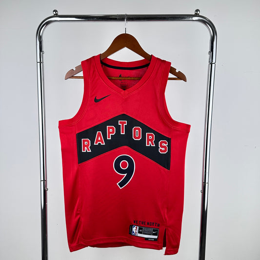 23rd season Raptors away Red No. 9 Barrett