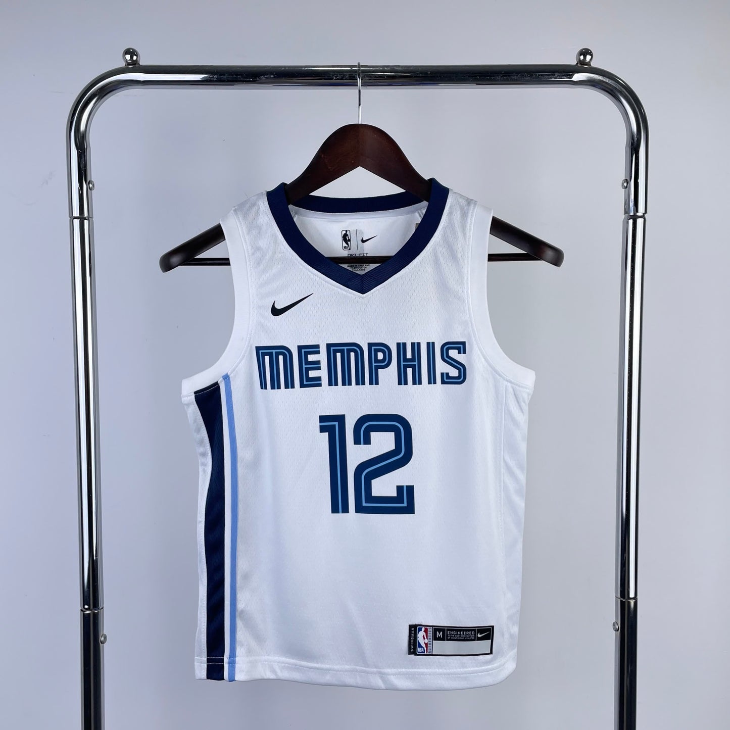 NBA Kids # Grizzlies White 12 Morant 10