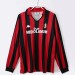 Retro 1988/89 AC Milan home long-sleeved shirt S-XXL6