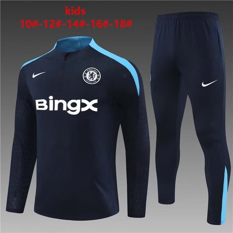 24/25 Kids # Chelsea Royal Blue [Player Edition] New Advertisement Size 10-18
