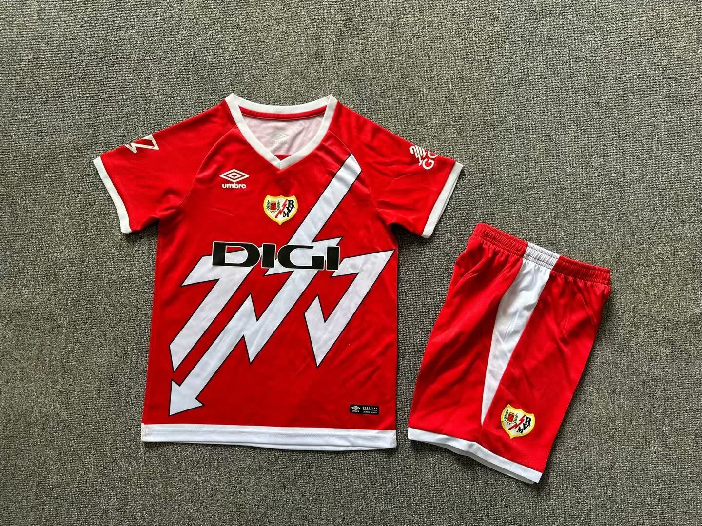 24/25 Kids Rayo Vallecano away Size: 16-28