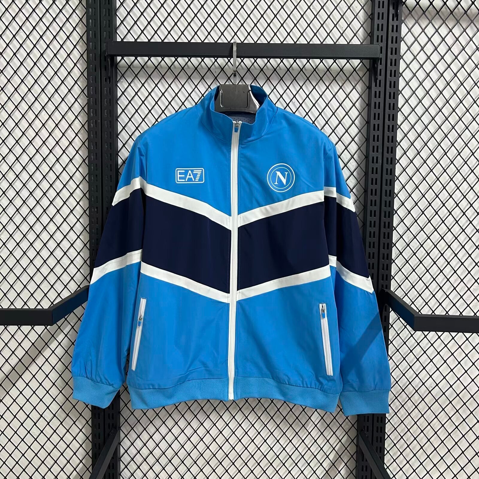 2025/26 Napoli Training Blue Windbreaker S-3XL