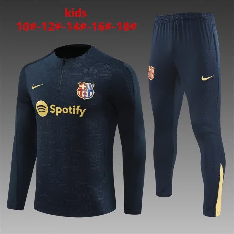 24/25 Kids # Barcelona Blue [Stamped] Size 10-18