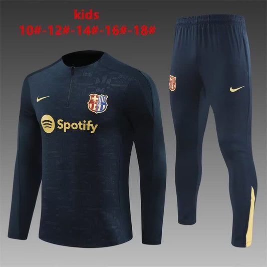 24/25 Kids # Barcelona Blue [Stamped] Size 10-18