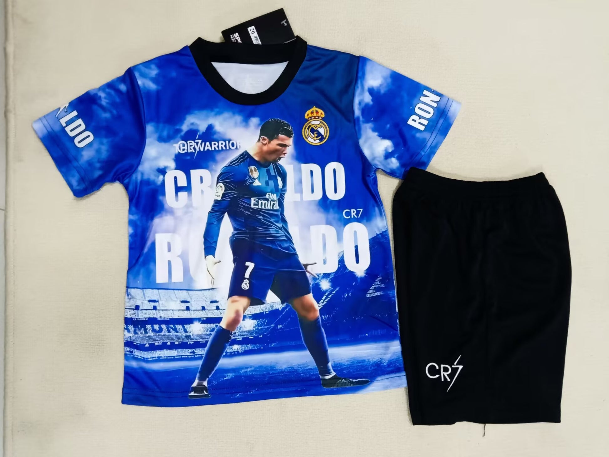 25/26 Kids Real Madrid CR7 Commemorative Edition Size 16~28