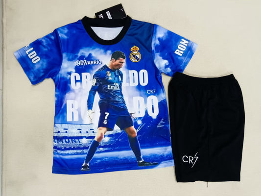 25/26 Kids Real Madrid CR7 Commemorative Edition Size 16~28