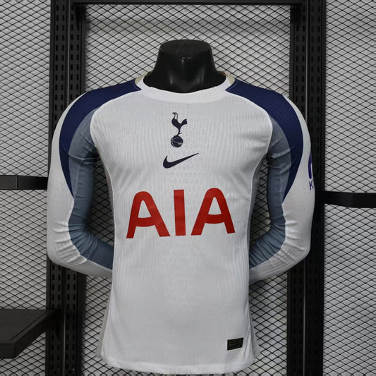 25/26 Tottenham Hotspur Home Long Sleeve Player Edition S-XXL