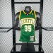 MN retro hot press jersey SW: Supersonics 07/08 season green 35 # Durant S-XXL7