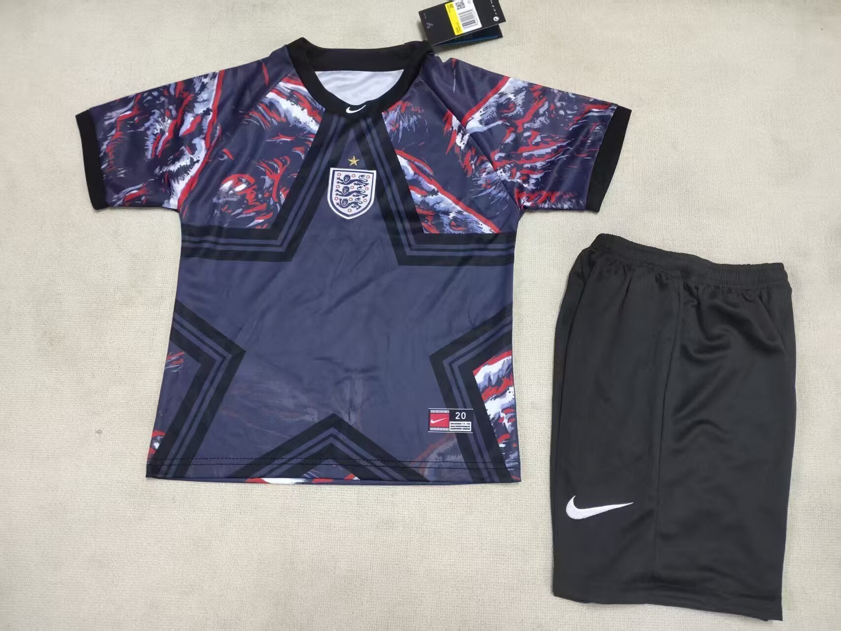 2026/27 Kids England Goalkeeper Football Jersey&amp;Size 16-28