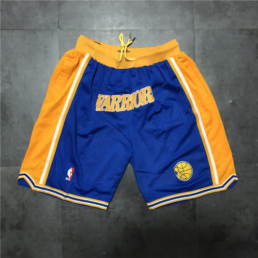 Warriors JUST DON Co branded Vintage Pants Blue