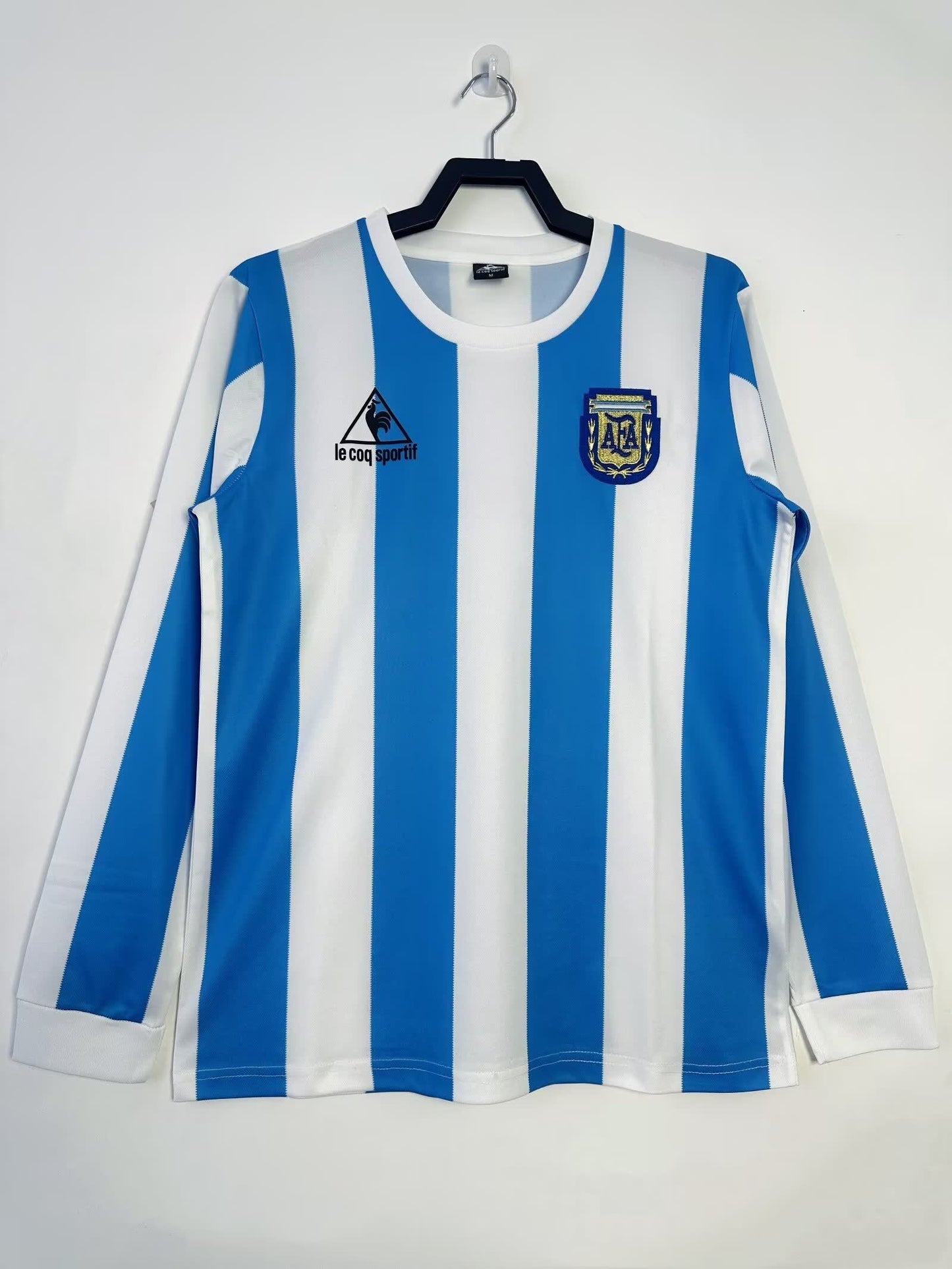 Retro 1986 Argentina home long sleeved S-XXL