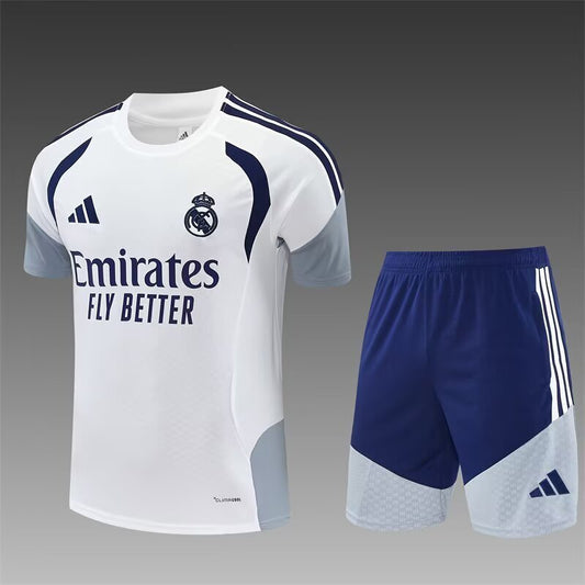 2026/27 Real Madrid White Training Suit (Adults and Kids)