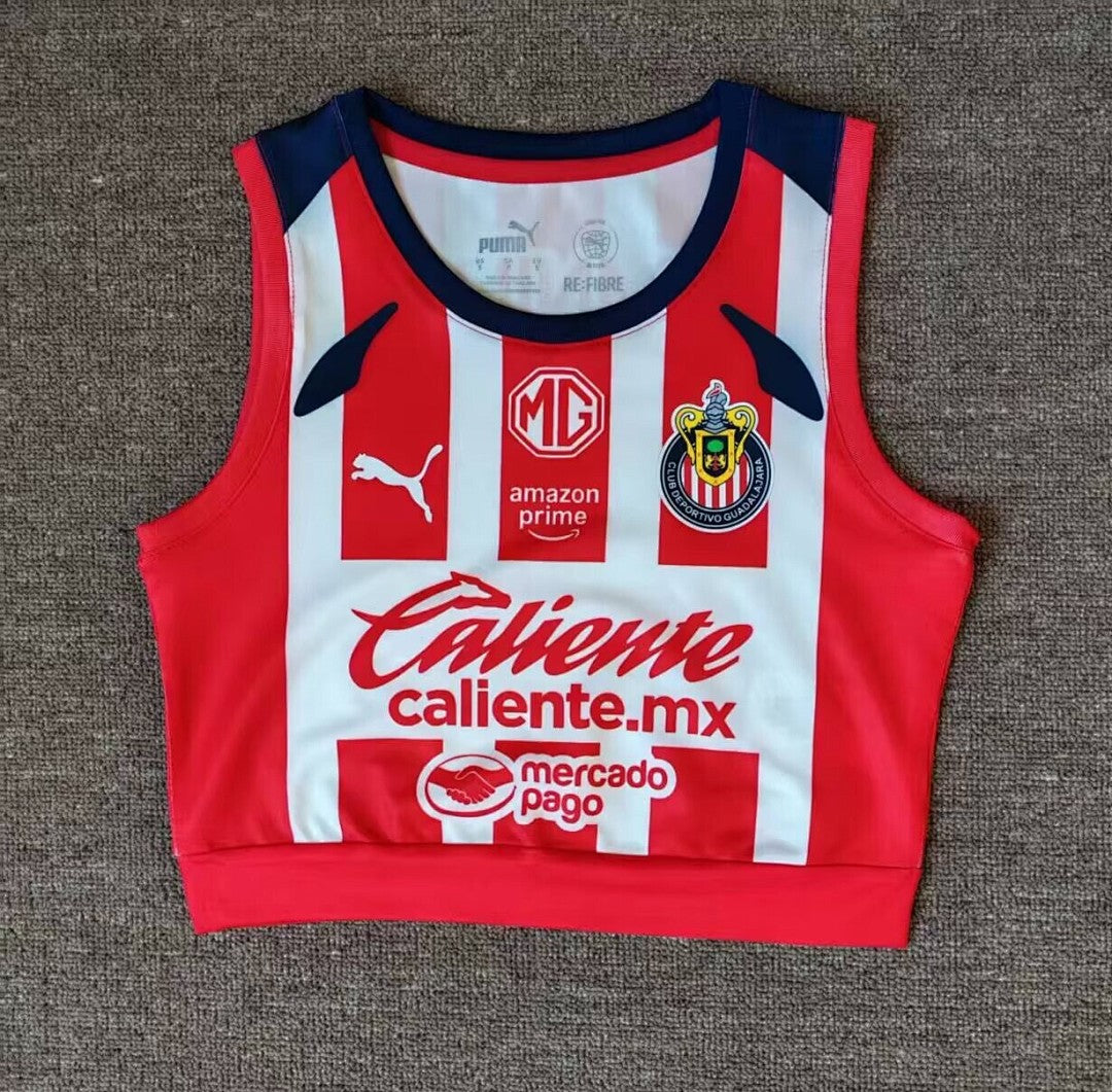 /26 Women's Yoga Vest #Chivas Guadalajara S-XL2