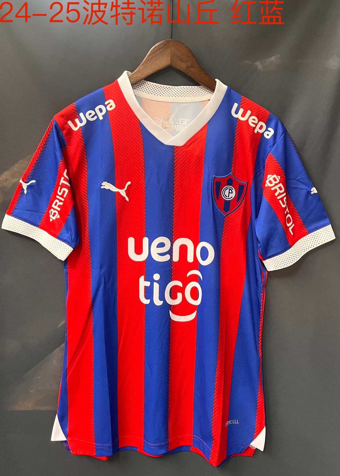 24/25 Cerro Porteno Red Blue S-XXL