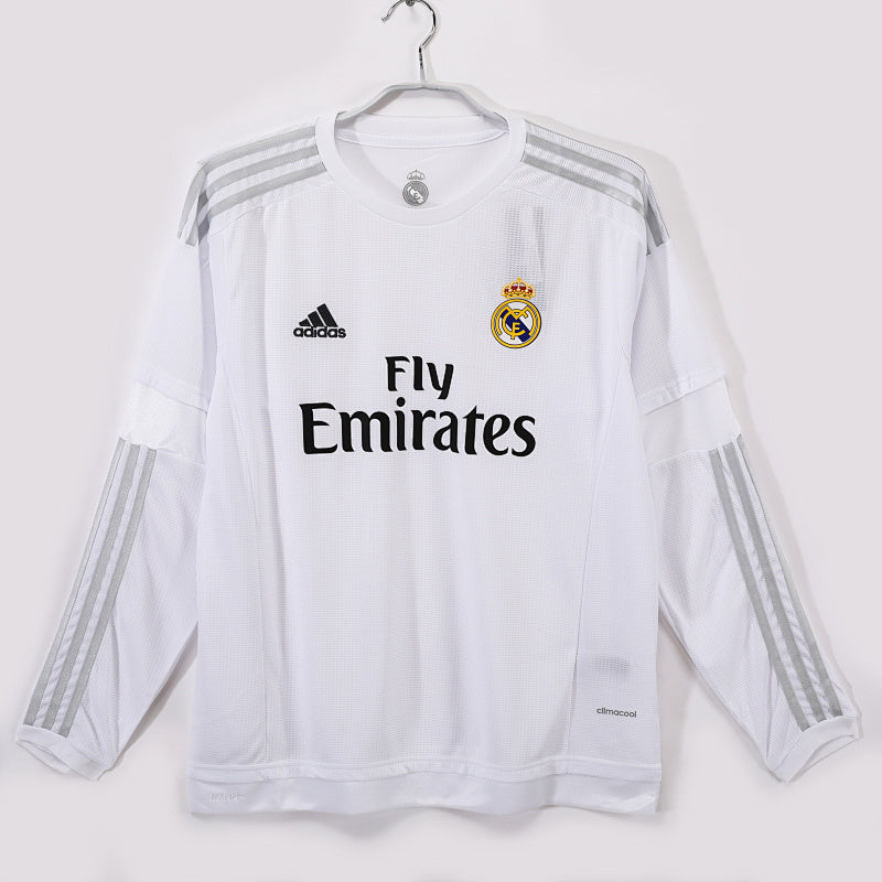 Retro 2015/16 Real Madrid home long-sleeved shirt S-XXL6