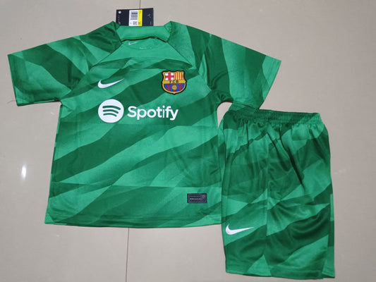 23/24 Kids # Barcelona goalkeeper green