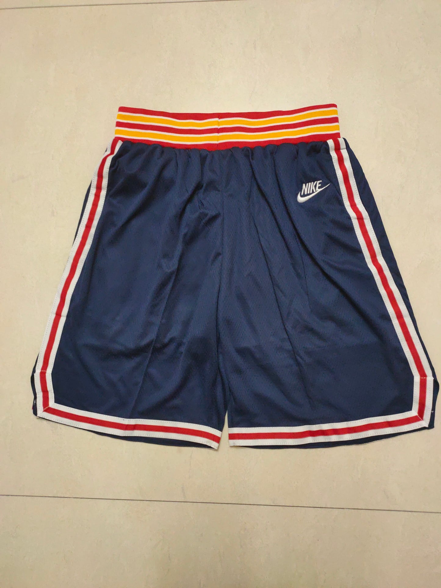 Warriors Deep Blue 75th Anniversary Shorts