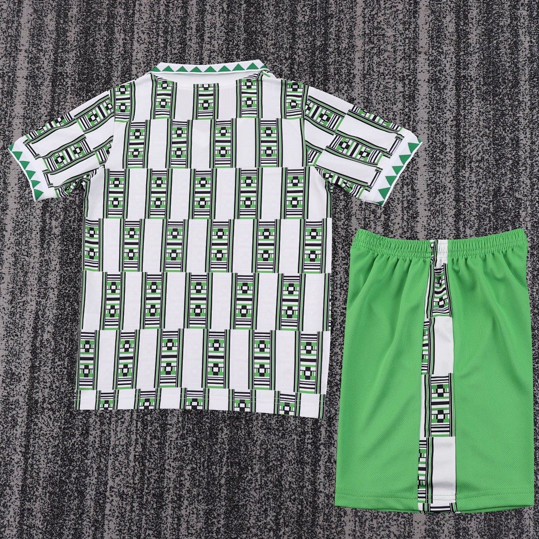 Retro Kids 1994 Nigeria away football shirt&amp;Size16-288