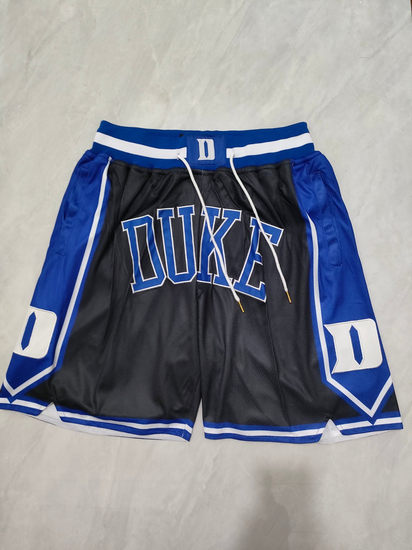 Duke black pocket shorts S-XXL