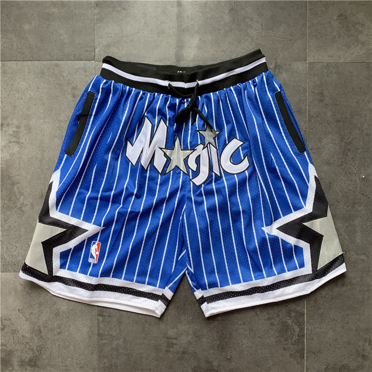 Magic JUST DON TROUSERS Vertical Stripe Blue Pants