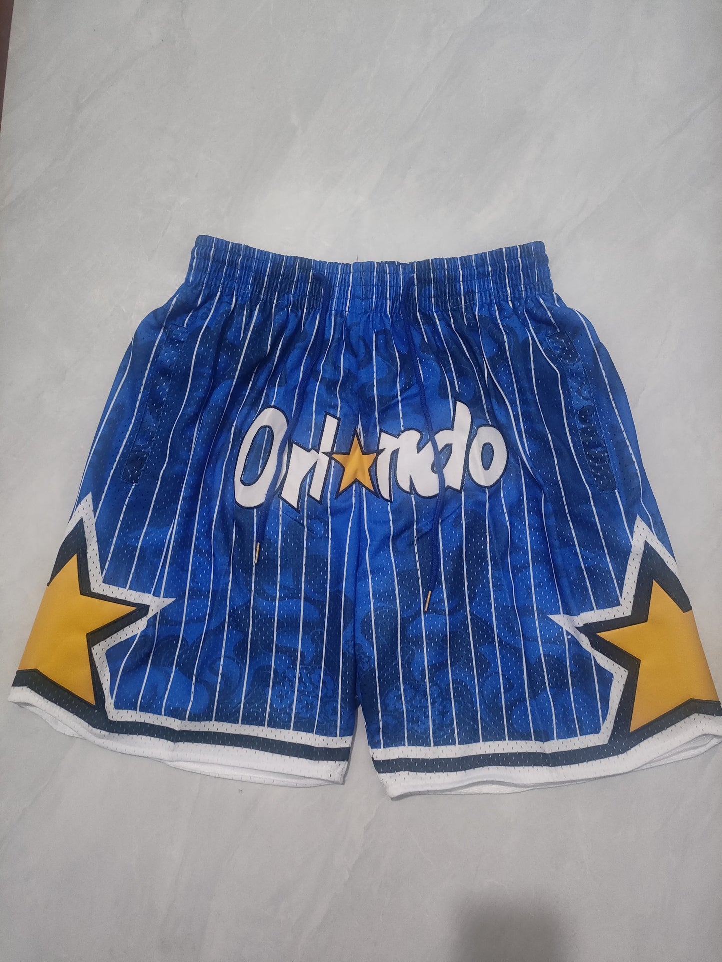 Magic Tiger Mou Blue Pocket Shorts