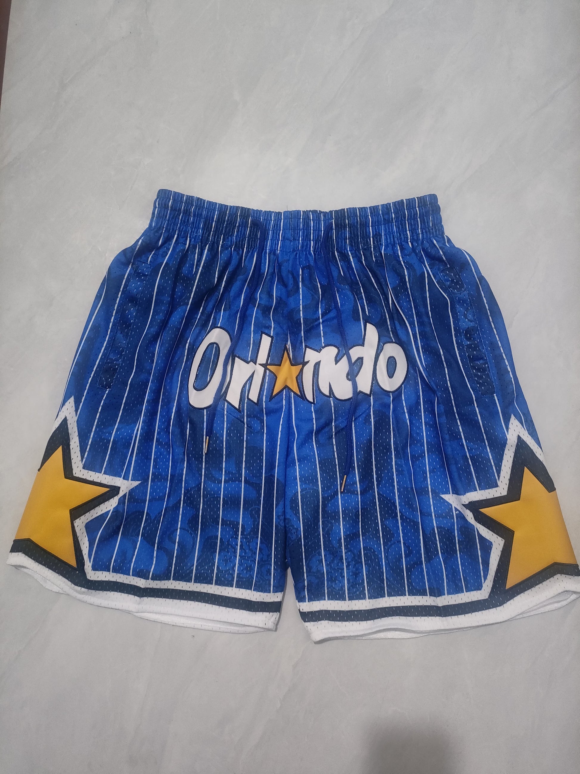 Magic Tiger Mou Blue Pocket Shorts