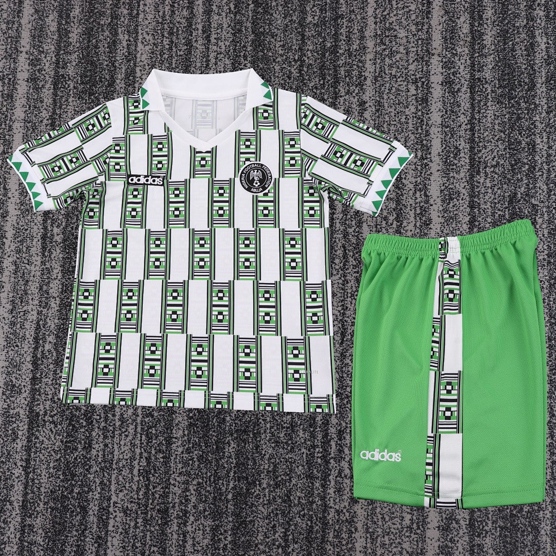 Retro Kids 1994 Nigeria away football shirt&amp;Size16-288