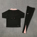 /26 France Black Half Pull Training Suit (Adults&amp;Kids)7