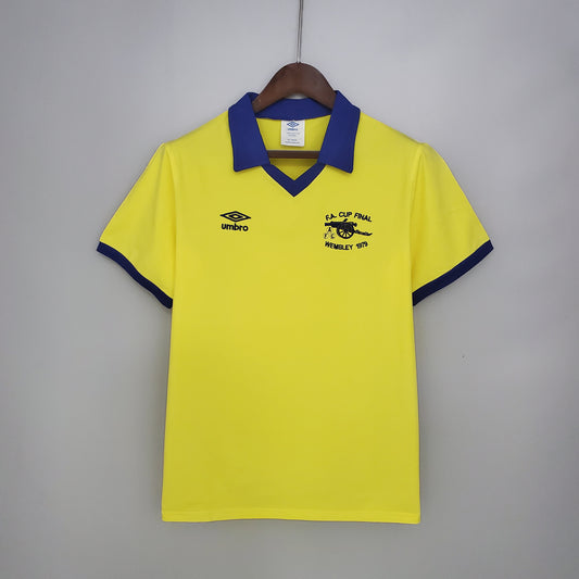 Retro Arsenal 71/79 away yellow S-XXL