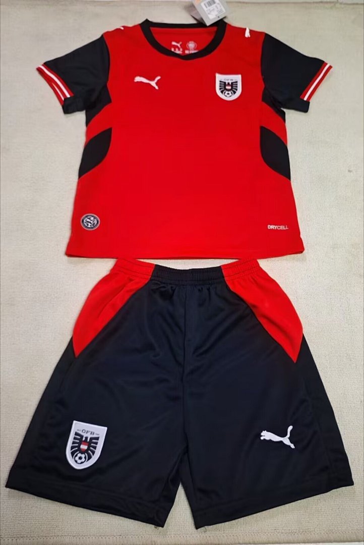 /27 Kids Austria home Yupoo Soccer Jerseys&amp;Size 16-305