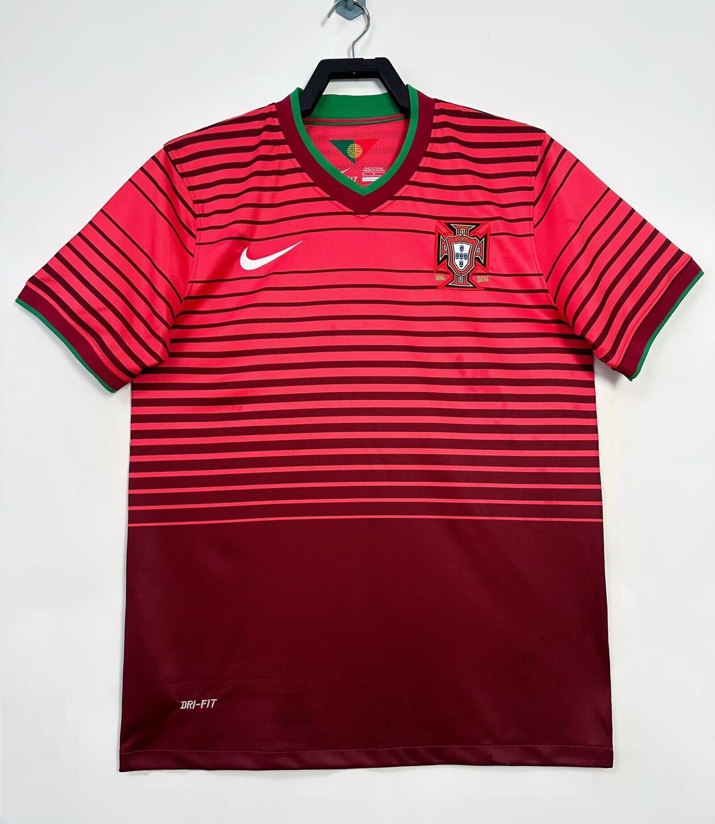 2014 Portugal home red retro football jersey S-XXL