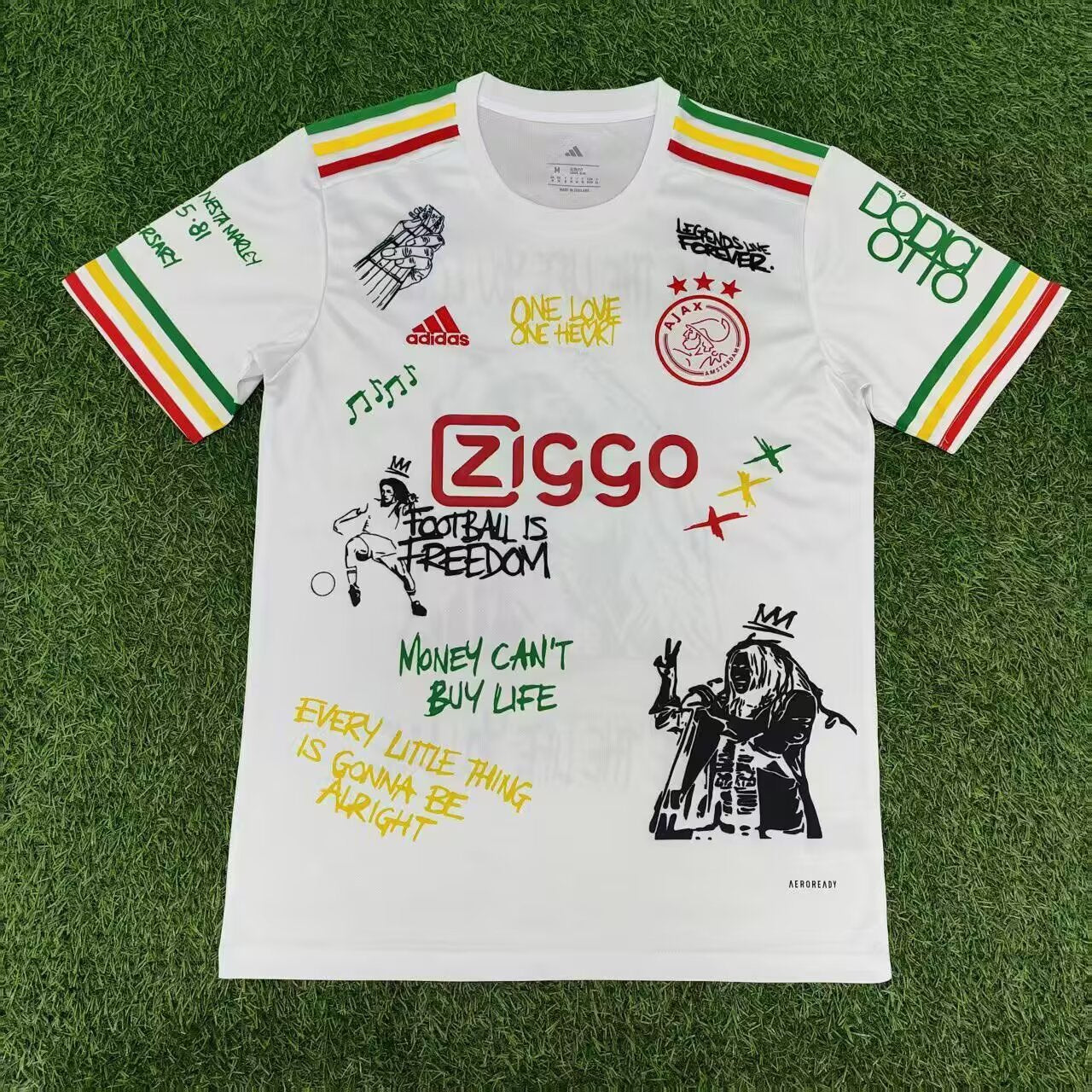 25/26 Ajax White Graffiti Edition S-XXL