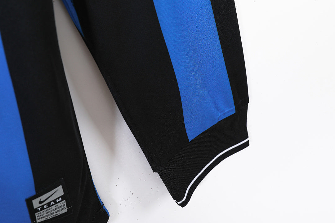 Retro 2009/10 Inter Milan home long-sleeved shirt S-XXL5