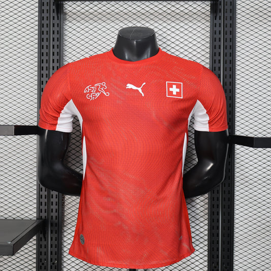 2026 Switzerland Home Player Edition Yupoo Soccer Jerseys S-XXL