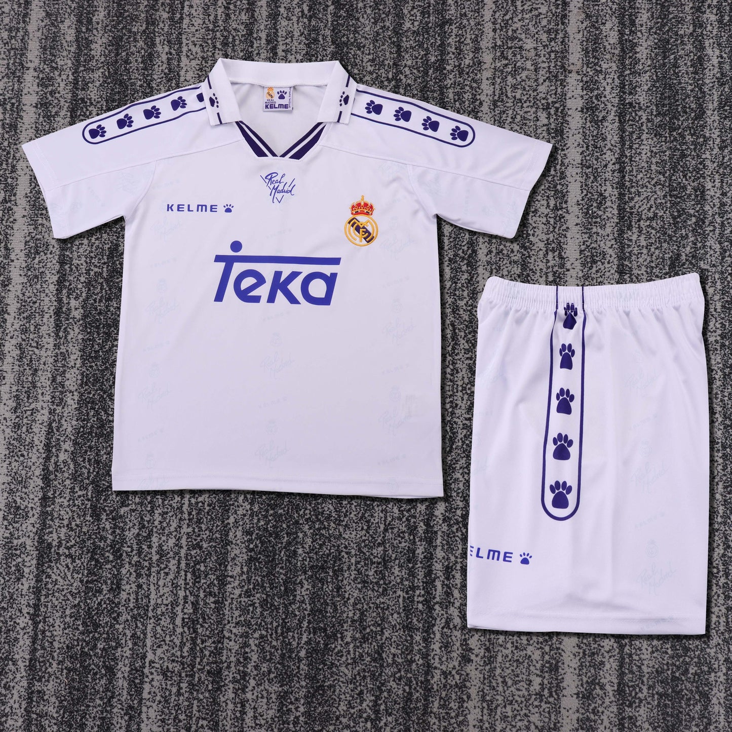 Retro Kids 1994/96 Real Madrid home size 16-28