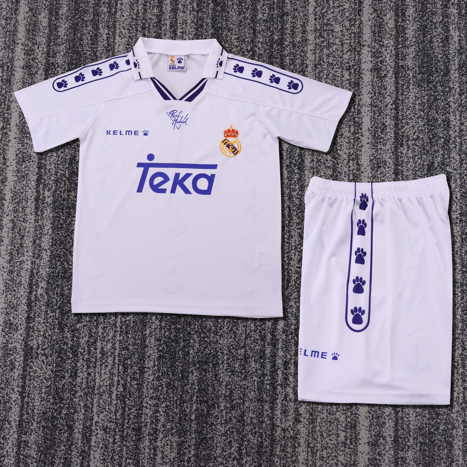 Retro Kids 1994/96 Real Madrid home size 16-28