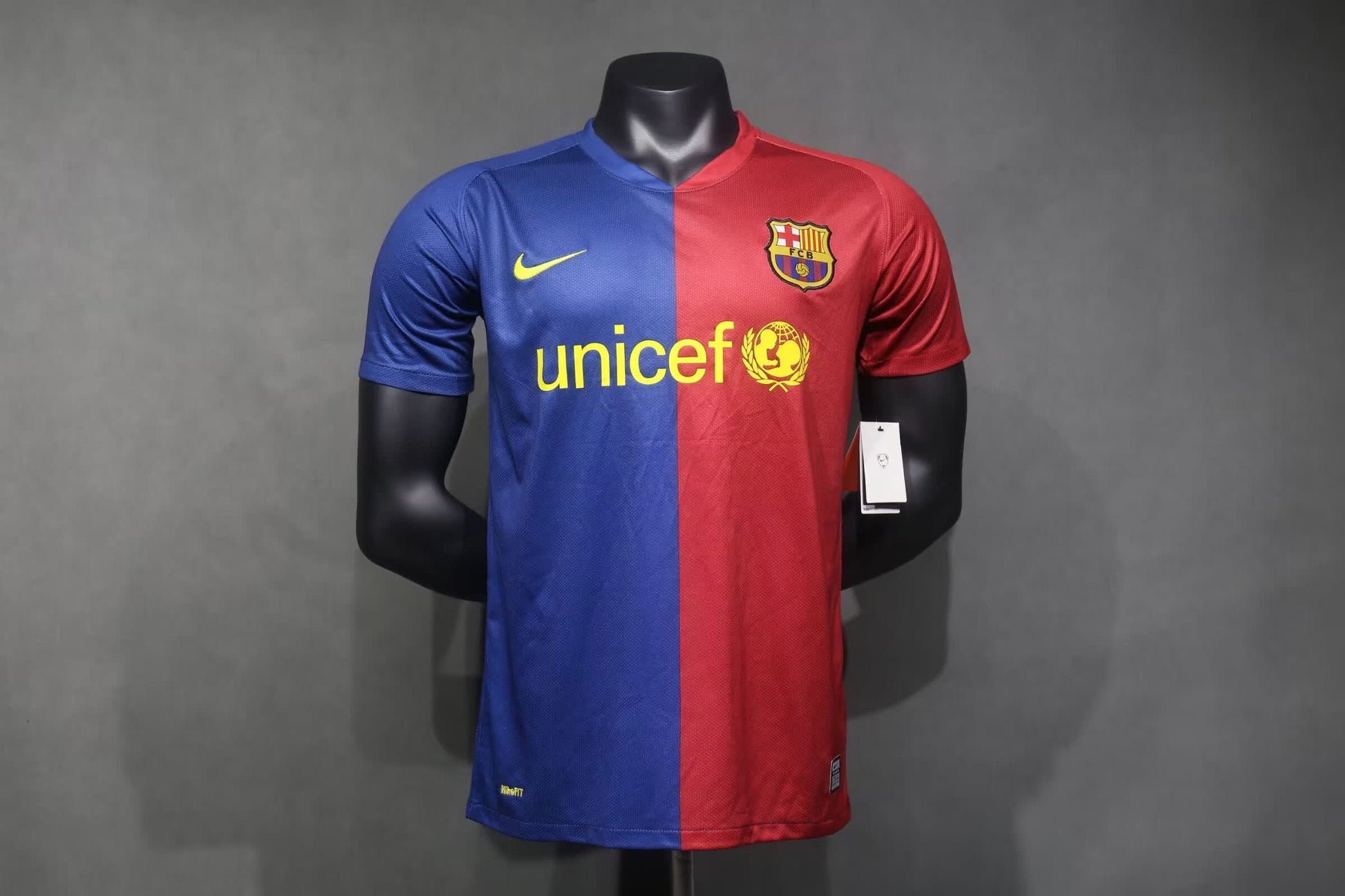 08/09 Barcelona Home Retro Player Edition S-3XL