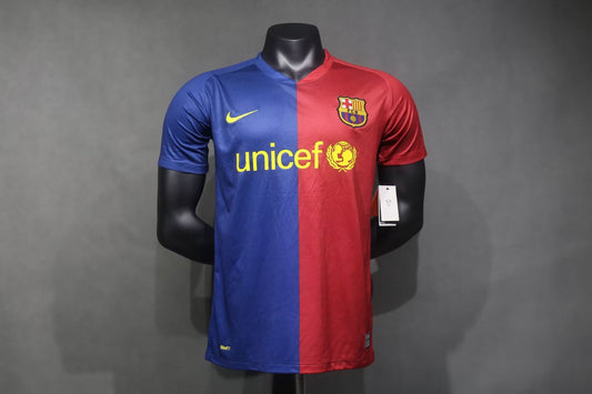 08/09 Barcelona Home Retro Player Edition S-3XL
