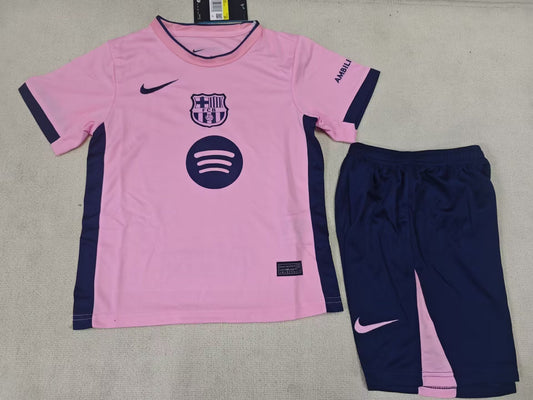 25/26 Kids Barcelona Special Edition Pink Size 16~28