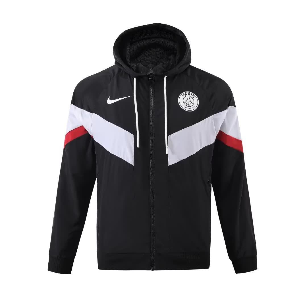 23/24 PSG Black Windbreaker