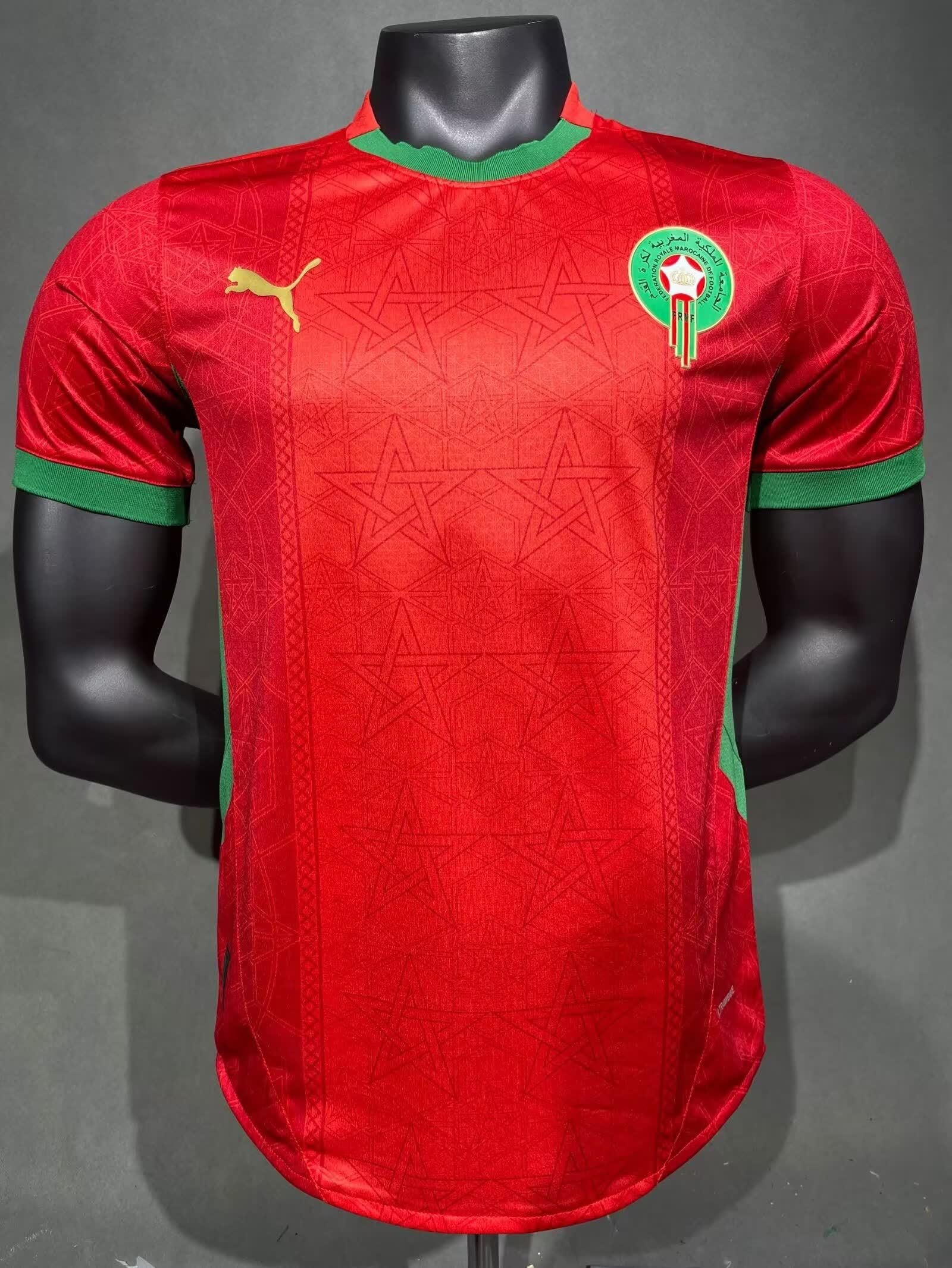 24/25 Morocco Home Player Edition S-3XL