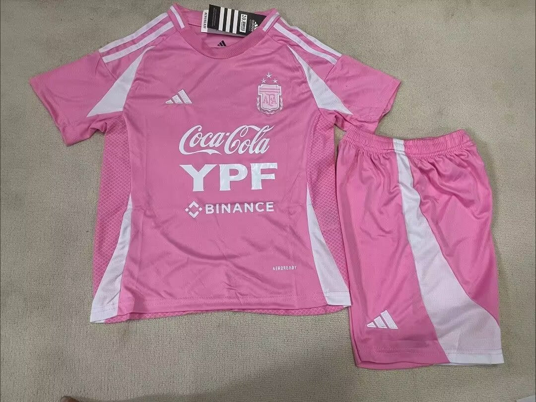 25/26 Kids Argentina Special Edition Pink Size 16~30