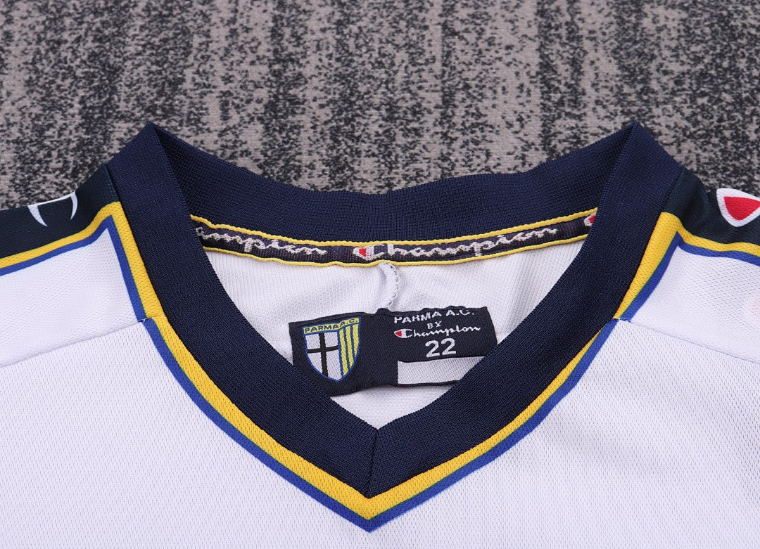 Retro Kids 2002/03 Parma Calcio 1913 Home Football Shirt&amp;Size16-287